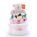 Nappy Cake Pink Bear